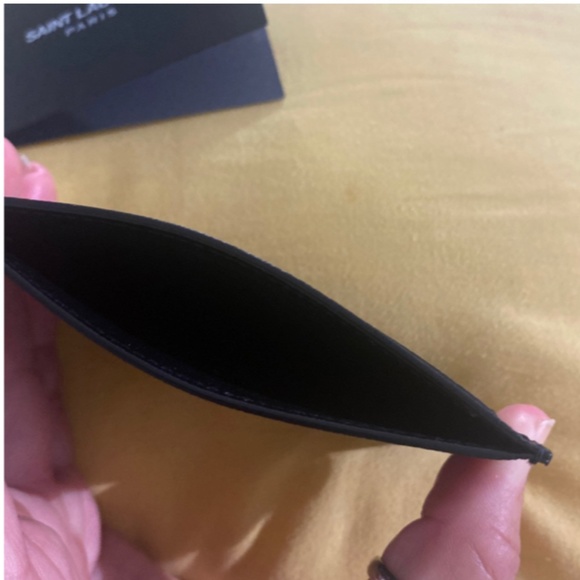 YSL Leather Credit Card holder - Picture 3 of 3